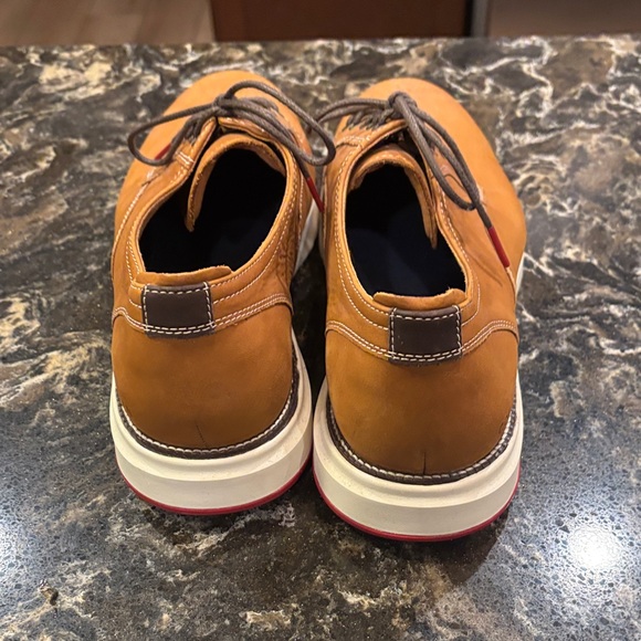 Cole Haan Men's Brown Leather Oxfords - Picture 3 of 9
